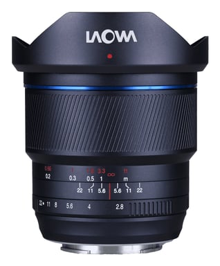 Laowa 12mm f/2.8 Lite Zero-D FF, Sony FE MILC Objectif ultra large Noir