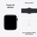 Apple Watch SE OLED 44 mm Digital 368 x 448 Pixeles Pantalla táctil Negro Wifi GPS (satélite)