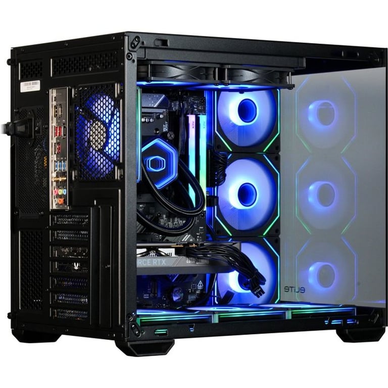 PC Gamer powered by COOLER MASTER Sans Windows AMD Ryzen RTX 5060 RAM DDR5 SSD - vue 4