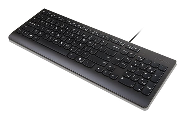 Lenovo 4Y41R64653 clavier maison/bureau USB Italien Noir