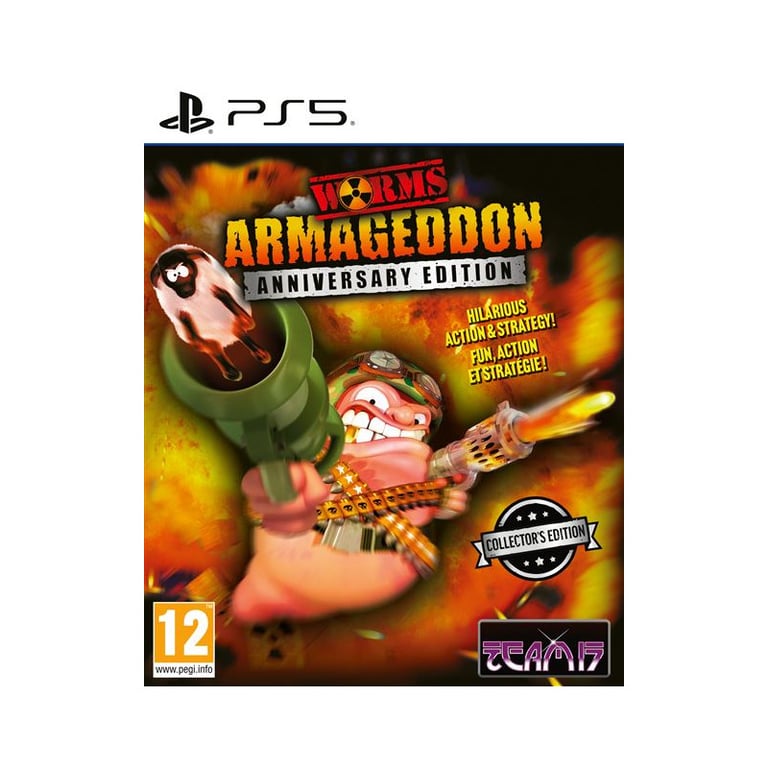 Worms Armageddon Anniversary Collector' Edition PS5 - vue 2