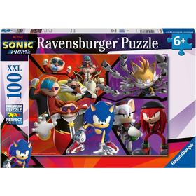 Puzzle 100 pièces : Rien ne peut arrêter Sonic Ravensburger France - vue 6