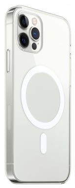 Custodia MagSafe in silicone per iPhone 14 Pro con retro rigido