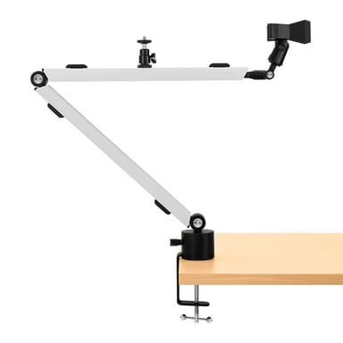 Streamplify Mount Arm Support passif Appareil photo, Microphone, Mobile/smartphone, Ring lamp Noir, Blanc