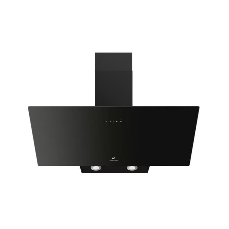 Hotte décorative inclinée CONTINENTAL EDISON CEHDI90B A +++ L90 cm - vue 2