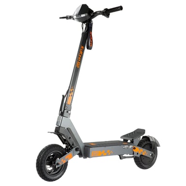 Patinete eléctrico plegable Kukirin G2 (modelo 2026): Motor de 800 W, batería de 48 V y 15,6 Ah, neumáticos de 10 pulgadas, autonomía de 55 km, pantalla táctil, freno de disco y sistema de 7 luces.