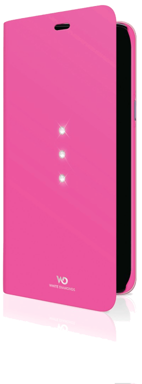 Etui portefeuille Crystal pour Samsung Galaxy A6 (2018), rose