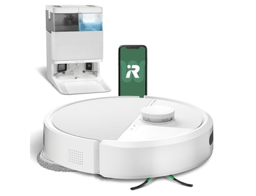 iRobot Roomba Plus 405 Combo Robot + AutoWash Dock 0,295 L Blanc