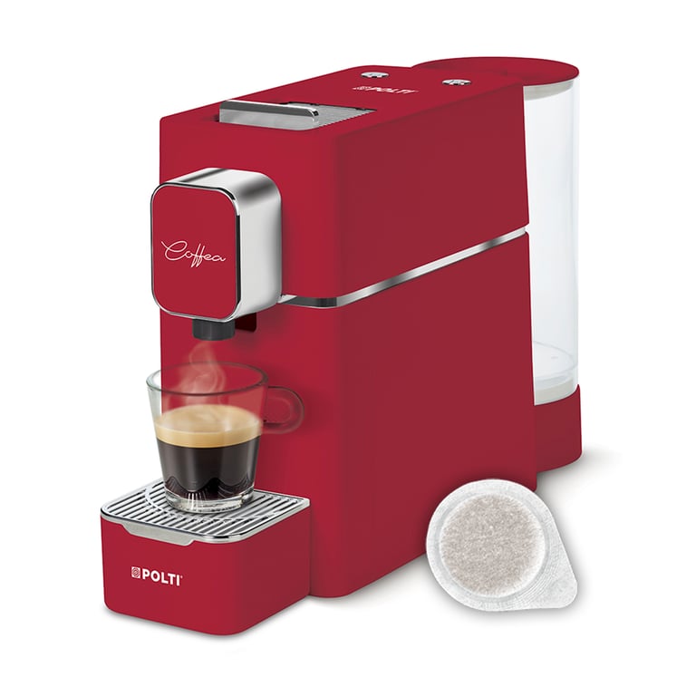 Cafetiere À Capsules Polti Coffea S15R – 0,85 L, 19 Bars, Entièrement Automatique