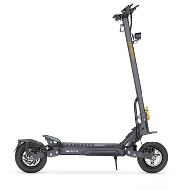 Ausom Gosoul 2 Pro Trottinette Électrique Grise Version UE, 48V 18Ah, 1000W, Vitesse Max 20km/h, Autonomie 90km, Pneus 10'' Tubeless, Suspension Bras Oscillant, NFC, Freins à Disque, Modèle A7