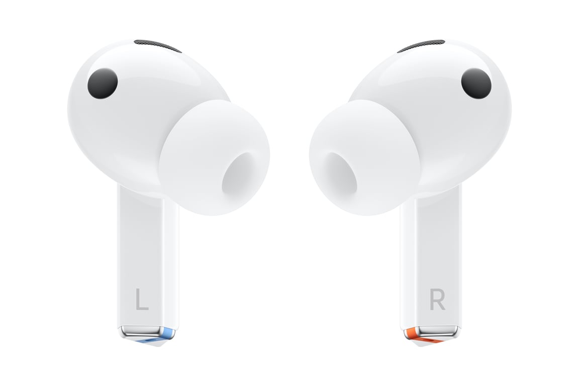 Galaxy Buds3 Pro Bluetooth avec réduction active du bruit Blanc - Neuf