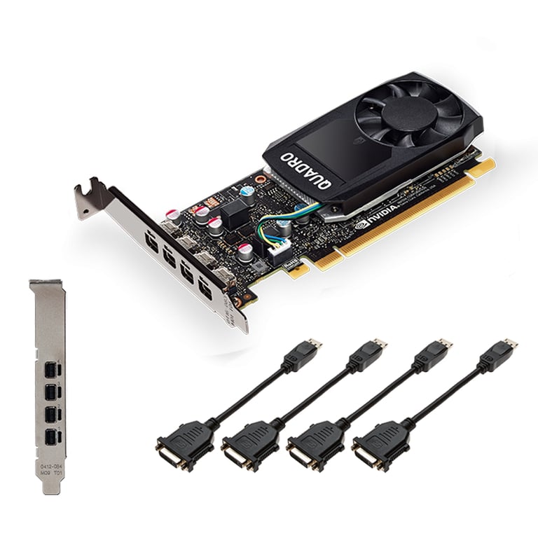 PNY VCQP620DVIV2 PB carte graphique NVIDIA Quadro P620 V2 2 Go GDDR5 Neuf