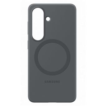 Funda de silicona magnética negra para Samsung Galaxy S26 - Nuevo