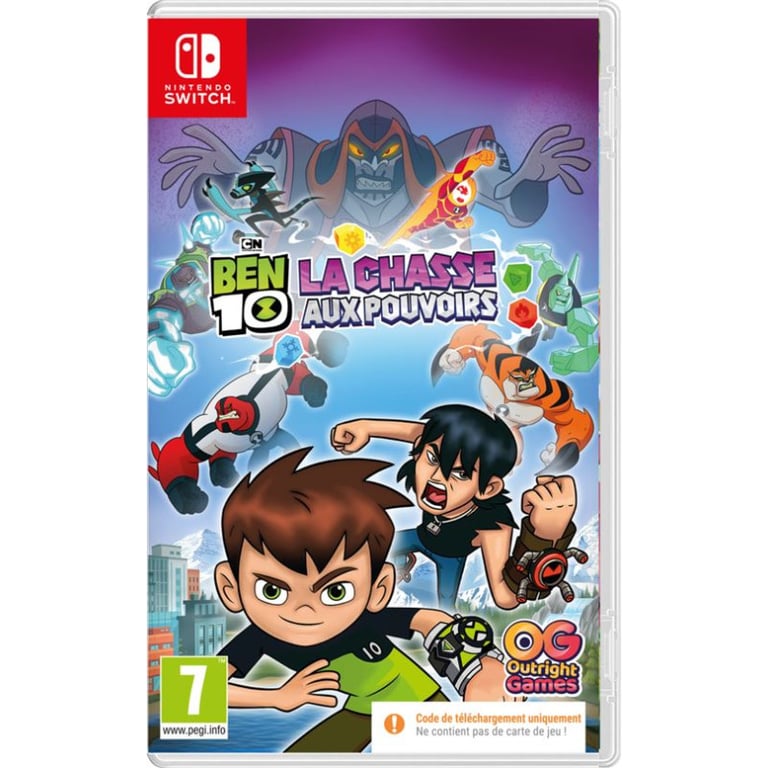 Ben 10 : La Chasse aux Pouvoirs Code in a Box SWITCH