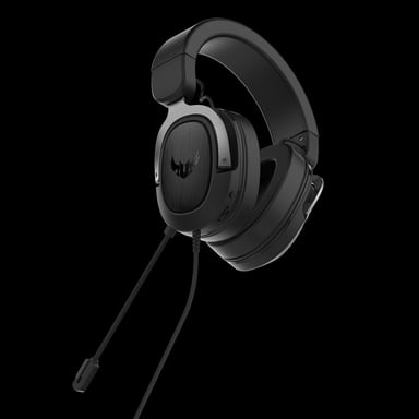 ASUS TUF Gaming H3 Casque Avec fil Arceau Jouer Noir, Gris