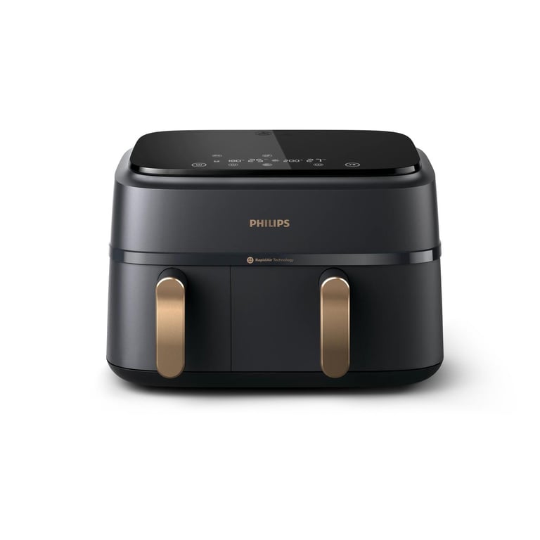 Friteuse Sans Huile Philips NA352/04 – Capacité 9 L, 2750 W, Double Panier - vue 4