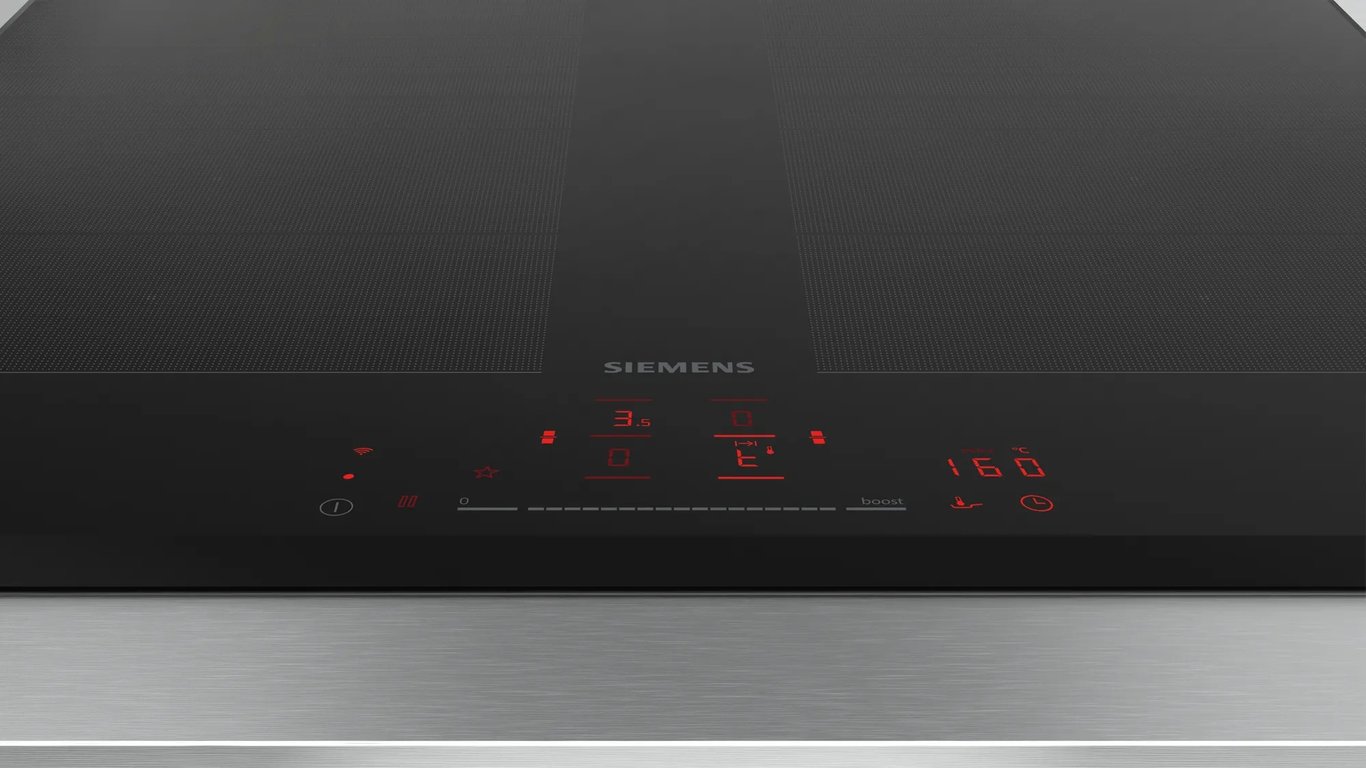 Table Induction Siemens EX651HXC1E – 4 Foyers, 7400W, FlexInduction - vue 7