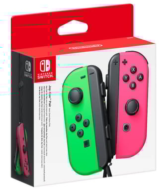 Nintendo Joy-Con Noir, Vert, Rose Bluetooth Manette de jeu Analogique/Numérique Nintendo Switch