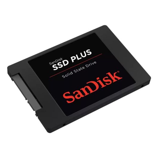 SanDisk SSD Plus 500 Go 2.5 Série ATA III 3D NAND Neuf - vue 2