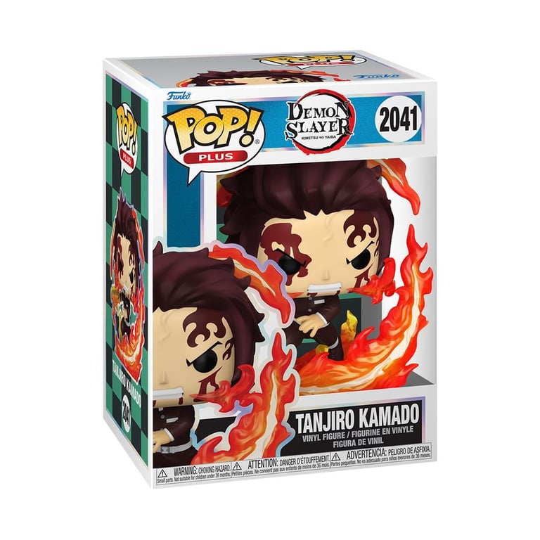 Figurine Funko Pop Plus Demon Slayer Tanjiro Dancing Flash - vue 9