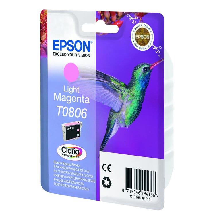 Cartouche d'encre Epson Colibri T0806 - vue 4