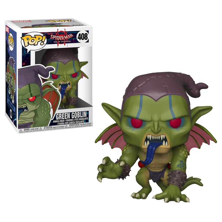 Figurine Funko Pop! Marvel: Spider Man Animated Goblin - vue 2