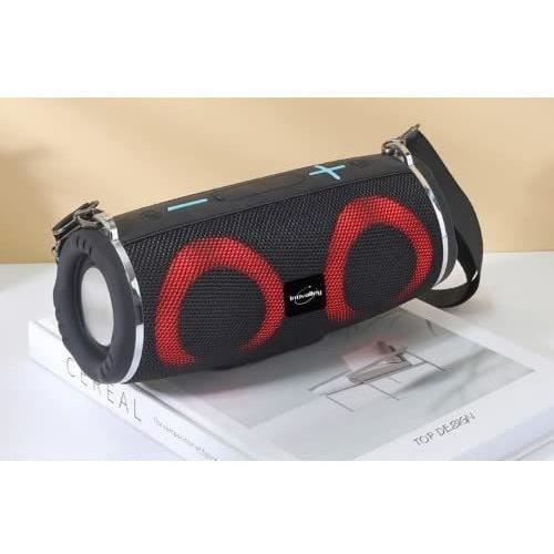 Enceinte portable lumineuse Bluetooth Inovalley HP207 BTH 20 Watts Mains libres Neuf - vue 3