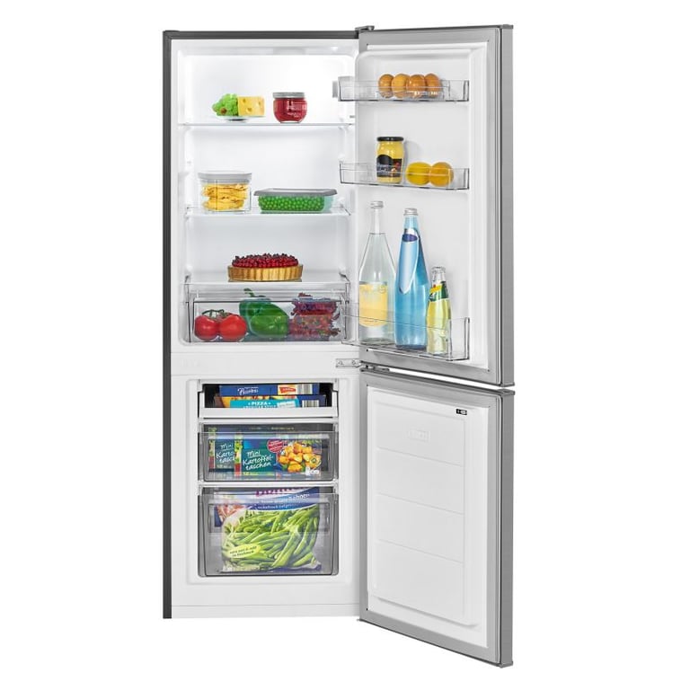 Réfrigérateur et congélateur Inox Bomann KG7359 Inox - vue 2