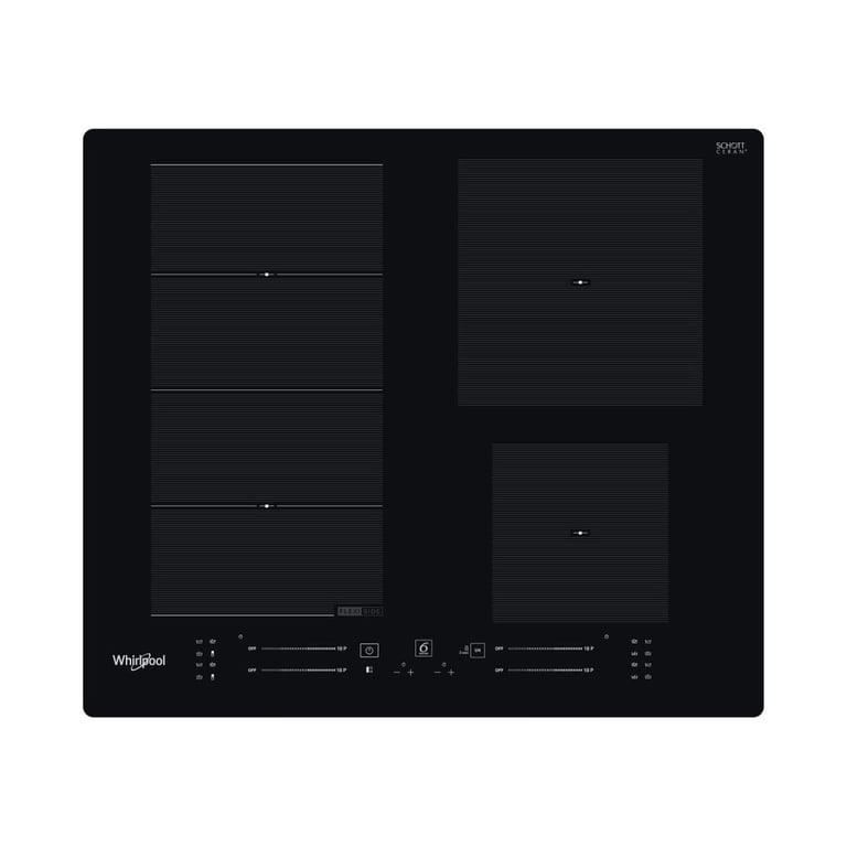 Plaque induction en verre 4 foyers Whirlpool WFS0160NE
