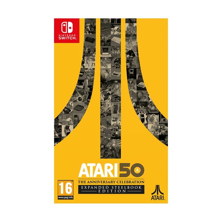 Jeu vidéo Atari Atari 50: The Anniversary Celebration Steelbook Edition Nintendo Switch 39 jeux inclus - vue 3