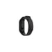 Fitband - Braccialetto fitness connesso Tracker di attività e frequenza cardiaca Discreto e leggero, batteria a lunga durata - Nero