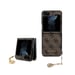Guess Funda para Samsung Galaxy Z Flip 5 Edition 4G con colgante Marrón