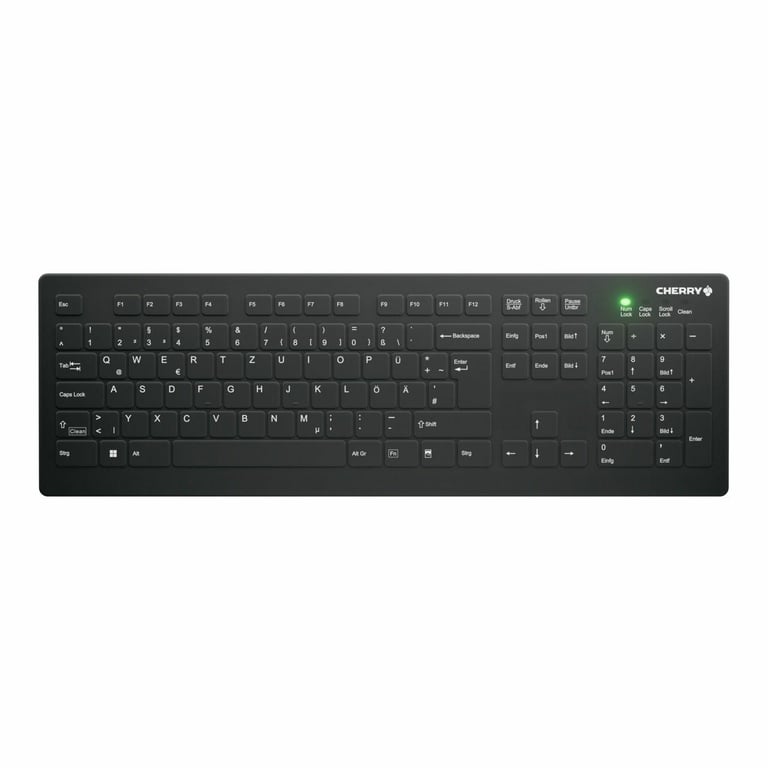 CHERRY AK C8112 tastiera RF Wireless QWERTZ Tedesco Nero Neuf - vue 1