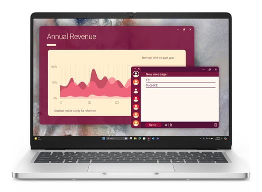 DELL Pro 14 PC14250 Intel Core Ultra 5 235U Portátil 35,6 cm (14'') Full HD+ 16 GB DDR5-SDRAM 512 GB SSD Wi-Fi 6E (802.11ax) Windows 11 Pro Francés Platino