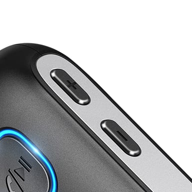 Récepteur Audio Bluetooth Voiture Kit Mains Libres Boutons Contrôle LinQ Noir