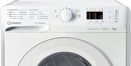 Lave-linge hublot Indesit MTWA71296WFR 7 kg 1200 tr/min Classe A Blanc