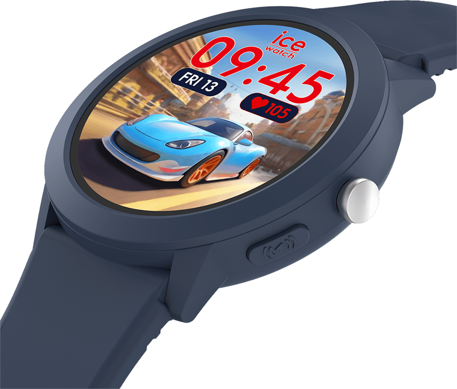 Montre ICE SMART Junior RD 3.0 Find My Ronde avec Bracelet Silicone Ice Watch Neuf - vue 2