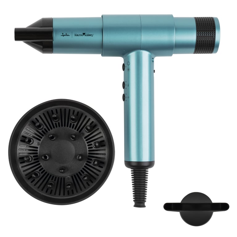 Sèche cheveux Professionnel Ionique Jata JBSC5577 3 Températures 2 Vitesses Léger Accessoires