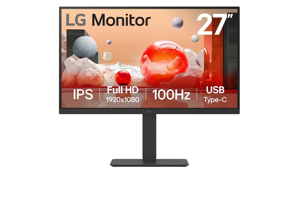 LG 27BA650 B écran plat de PC 68 6 cm 27 1920 x 1080 pixels Full HD LCD Neuf - vue 5