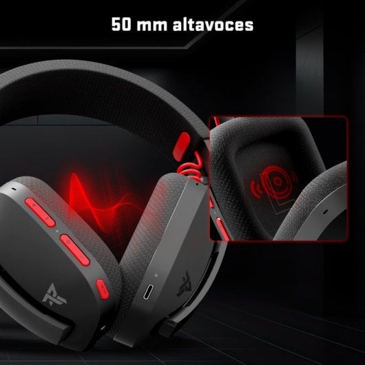 Casque Gaming Tempest GHS PRO 35 Overlord – Inalámbricos, Circum-Auriculaire - vue 2