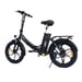 ONESPORT OT16 Bicicleta eléctrica plegable - 350W 720WH Autonomía 52KM - Negro