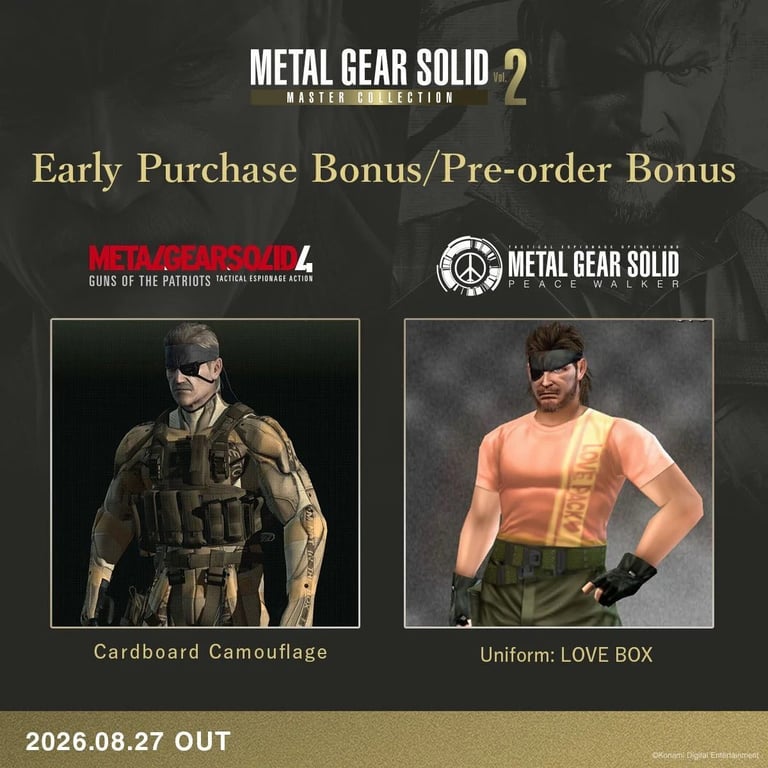 Metal Gear Solid Master Collection 2 D1NS2 - vue 7