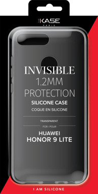 Coque Slim Invisible pour Huawei Honor 9 Lite 1,2mm, Transparent