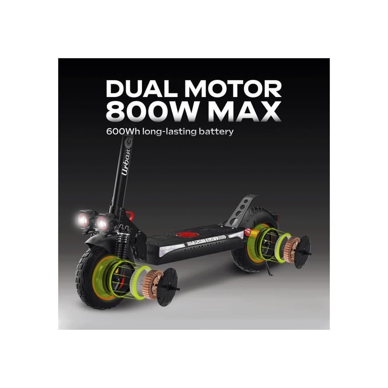 Trottinette Electrique E cross Duo Urbanglide - vue 3