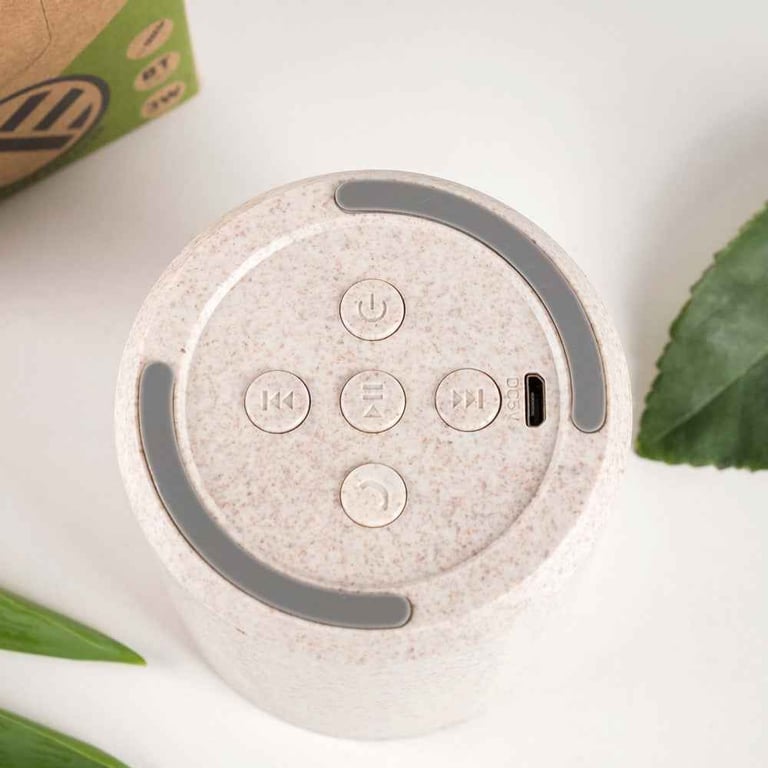 TELLUR Petite Enceinte Bluetooth Crème Neuf - vue 4