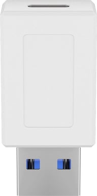 Goobay 55225 changeur de genre de câble USB-C USB 3.0 (type A) Blanc - Neuf