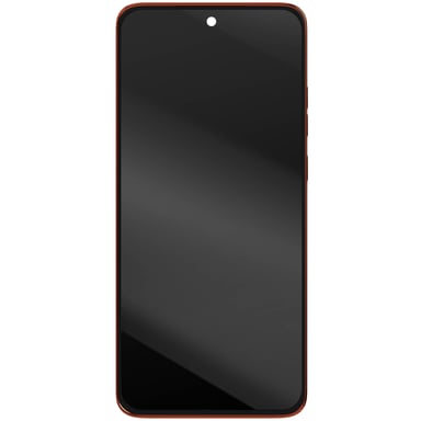 Écran pour Motorola Edge 50 Neo LCD + Vitre Tactile + Châssis Original Rouge