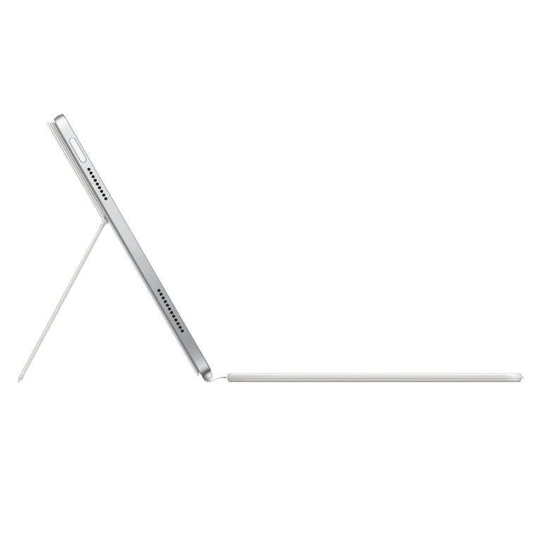 Magic Keyboard pour Apple iPad 11 (2025) 11 pouces A16 / iPad 10 (2022) 10.9 pouces - UKRAINIEN - Blanc - Neuf