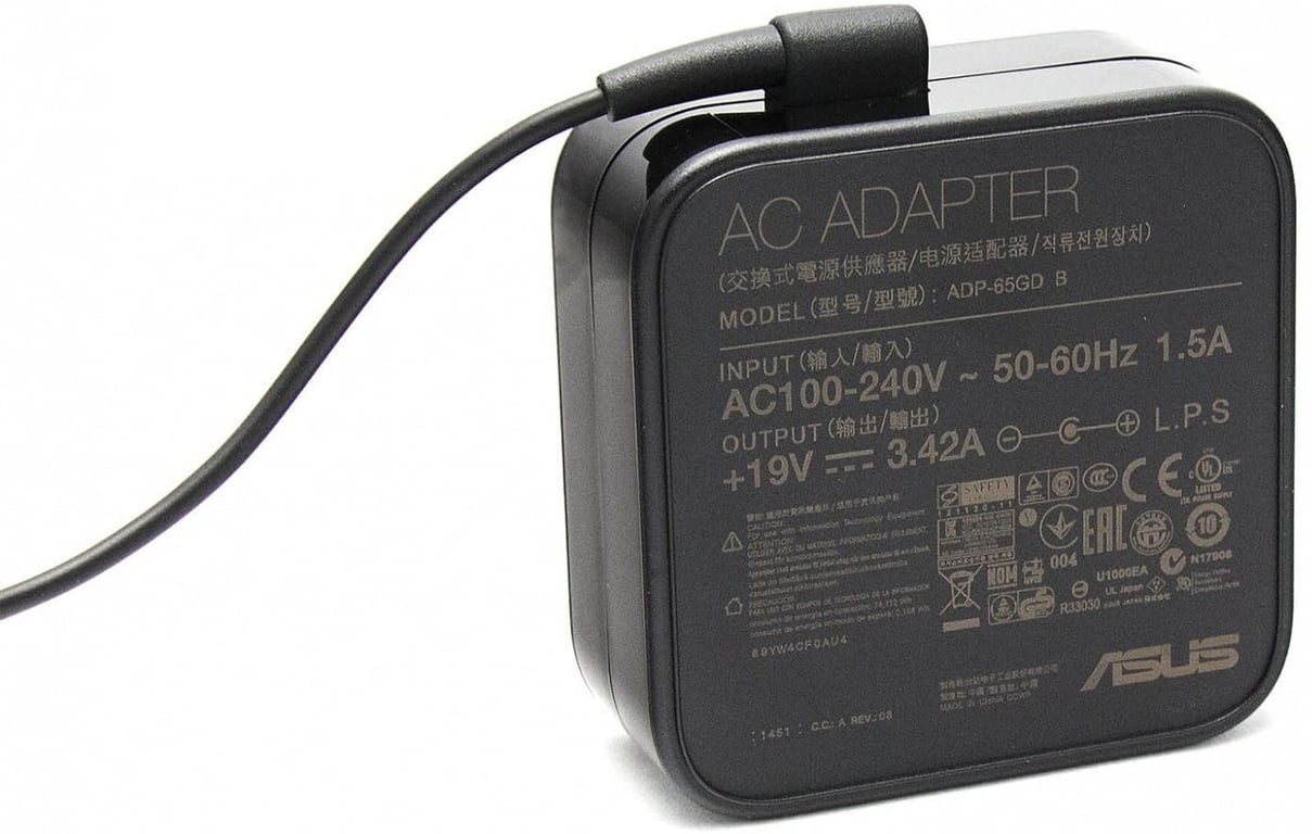 Adaptateur secteur ASUS 0A001 00041600 Licence ACDC Tension requise 19V - vue 2