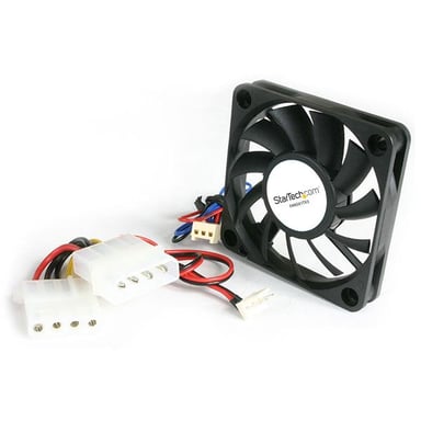 StarTech.com FAN5X1TX3 système de refroidissement d'ordinateur Boitier PC Ventilateur 5 cm Noir